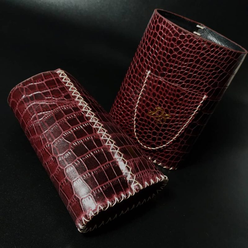 Cigar leather case