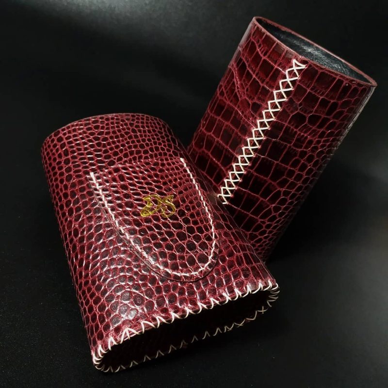 Cigar leather case