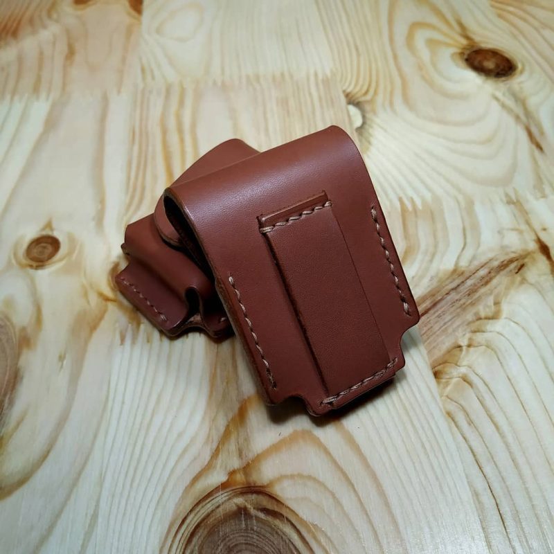 Zippo lighter leather pouch