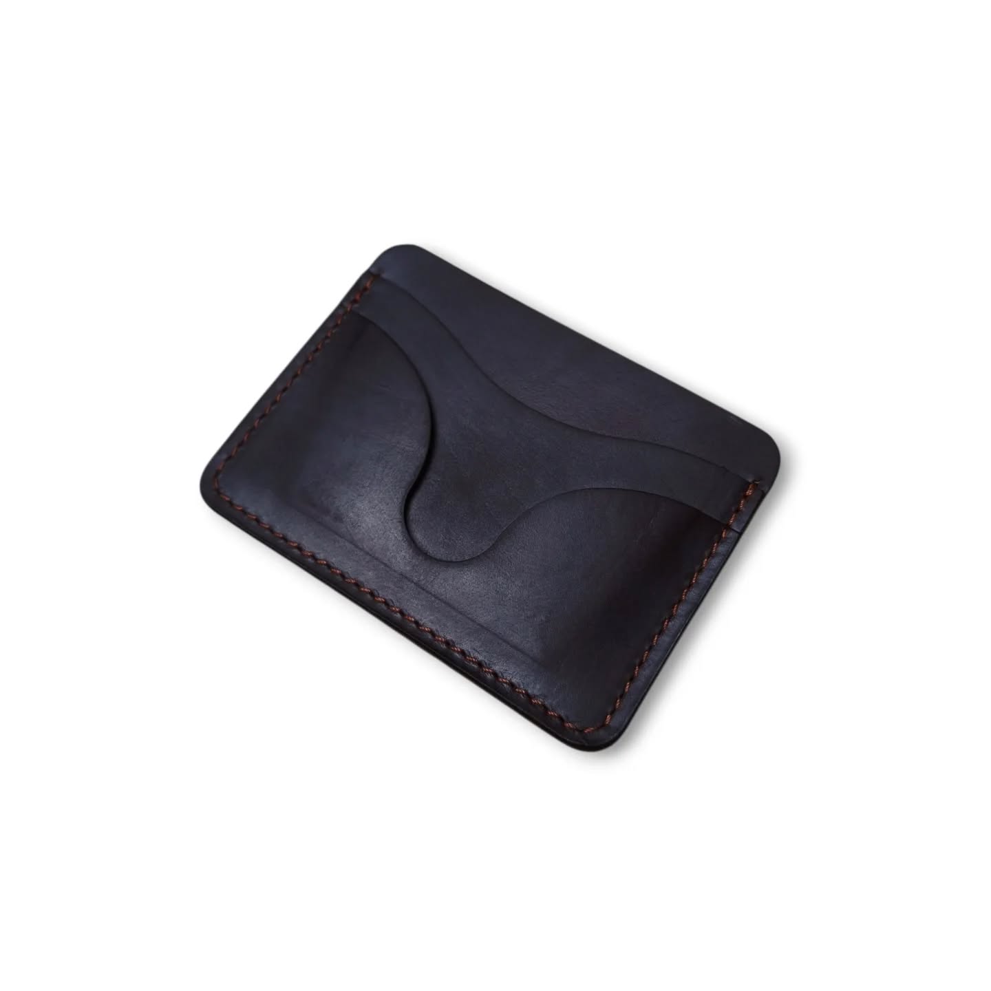5 cards slot black minimalist men wallet