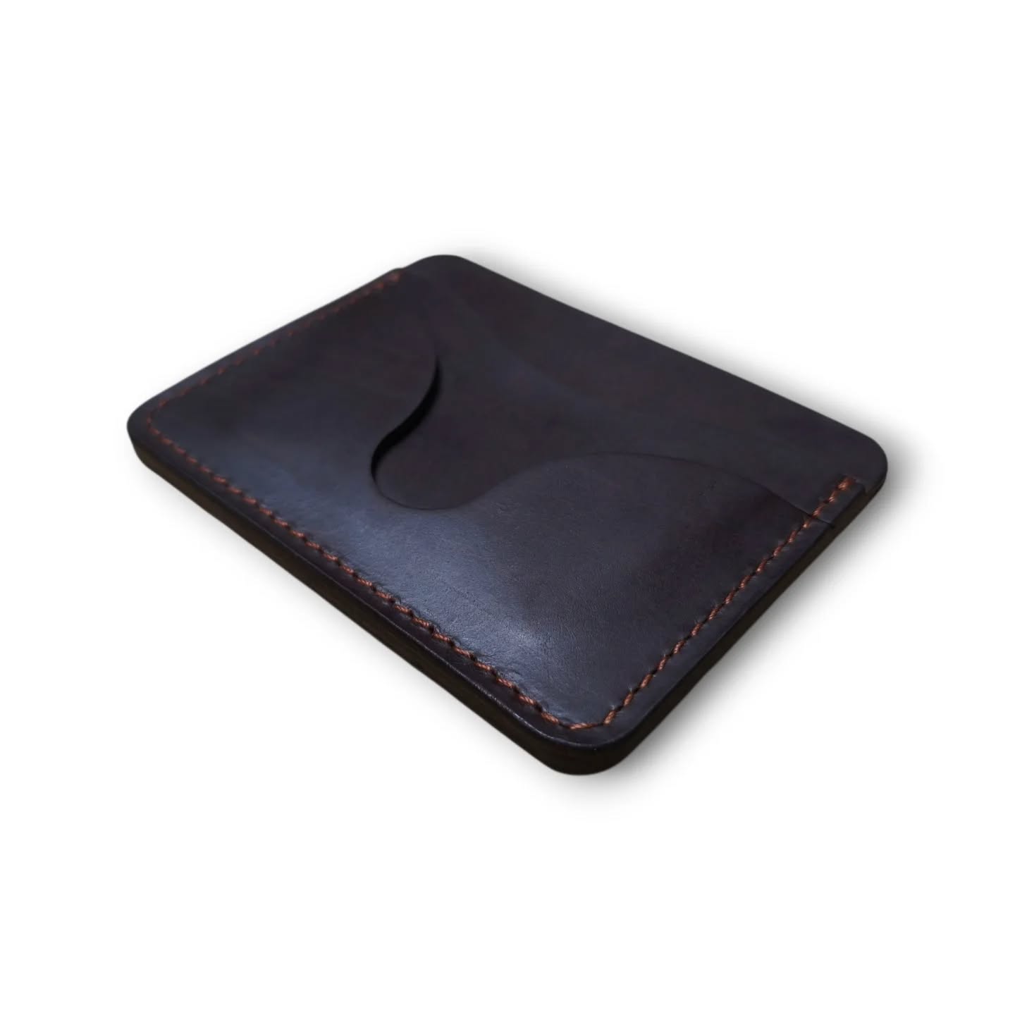 5 cards slot black minimalist men wallet