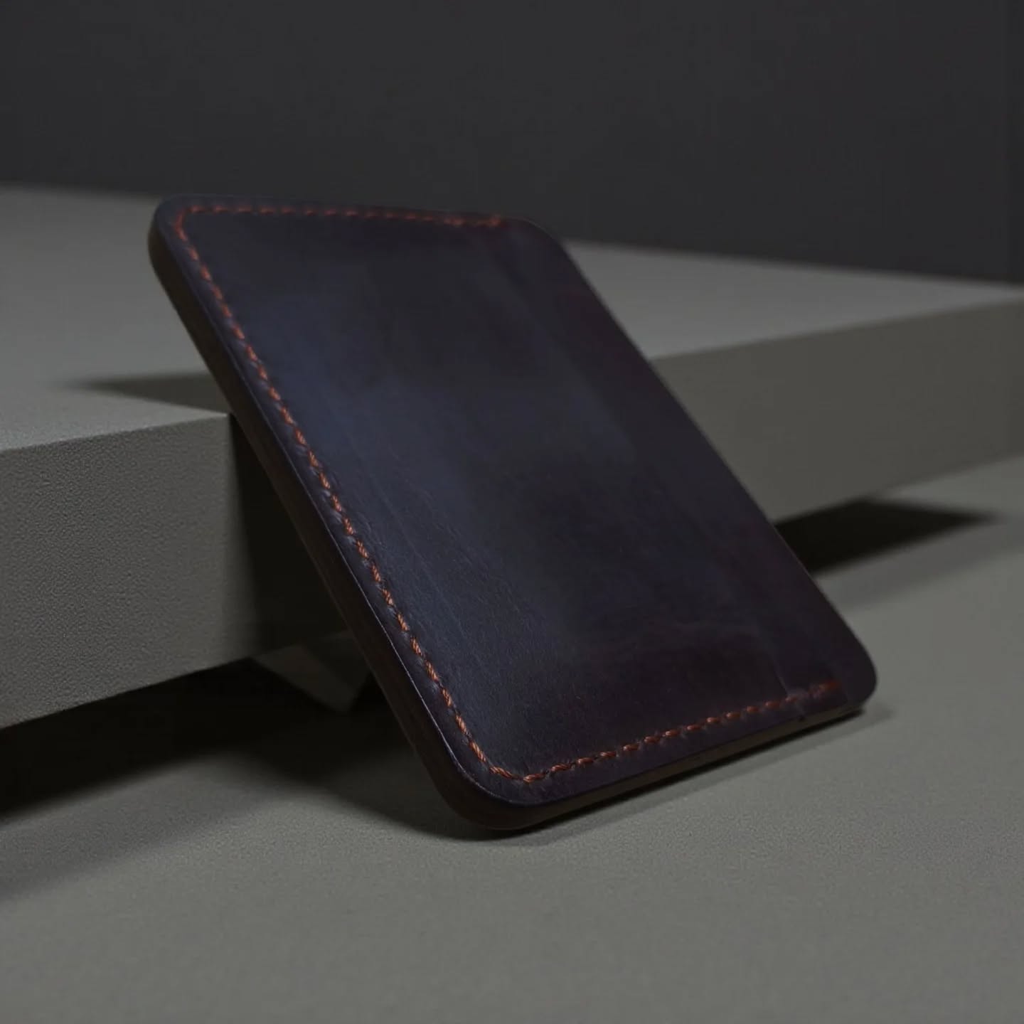 5 cards slot black minimalist men wallet